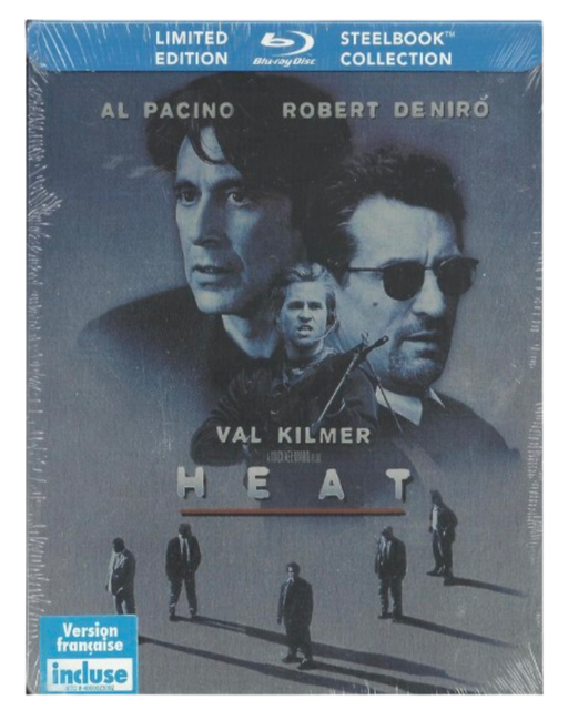 Heat Steelbook import VF Blu-ray 883929178858
