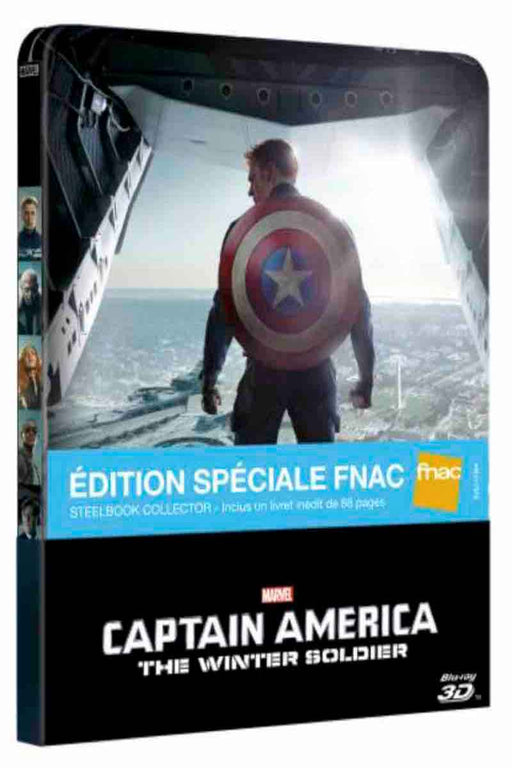 Captain America, le soldat de l'hiver - steelbook - 3D 8717418433185