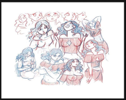 "Etude de Slabya" - Tirage d'art Arludik 3305917250263