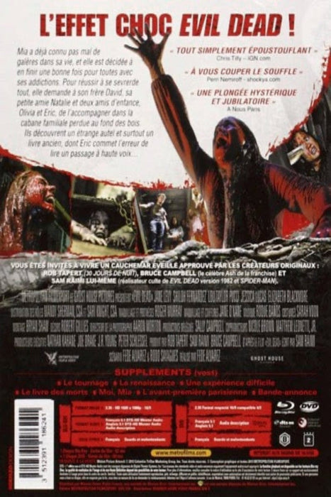 Evil Dead - blu-ray + dvd 3512391186241