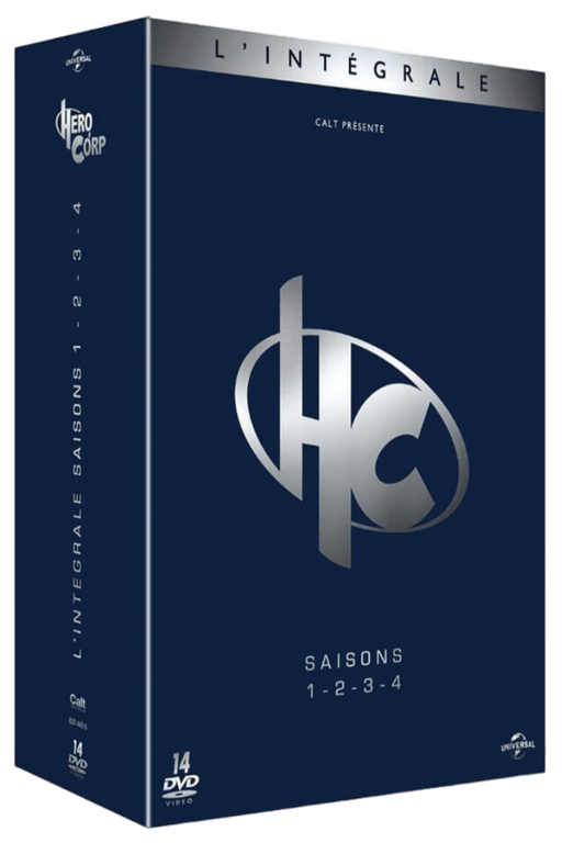 Hero Corp : L'intégrale Saisons 1 à 4 - coffret - DVD 5053083044565