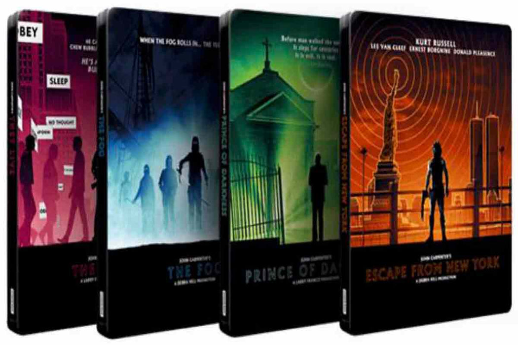 John Carpenter - coffret steelbook - 4k 5053083192082