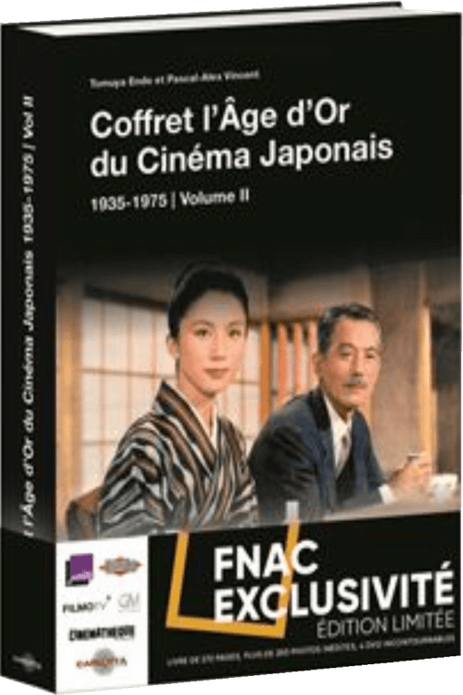 L'Âge d'or du cinéma japonais : volume 2 - coffret 5 - DVD 9782377970483