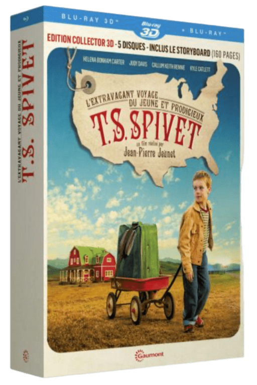 L'Extravagant Voyage du Jeune et prodigieux T.S. Spivet - coffret - Blu-ray 3D 3607483194508