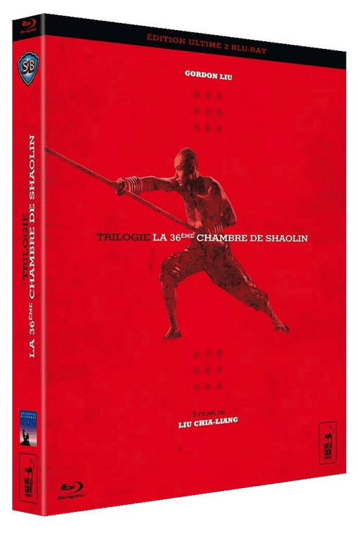 La 36ème chambre de Shaolin : La trilogie - coffret - Blu-ray 3700301023902