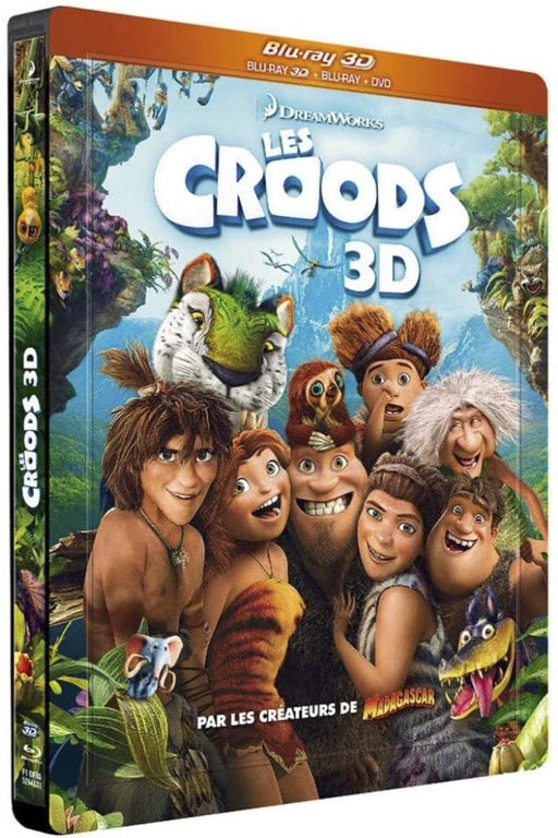 Les Croods - steelbook - Blu-ray 3D 3344428055714