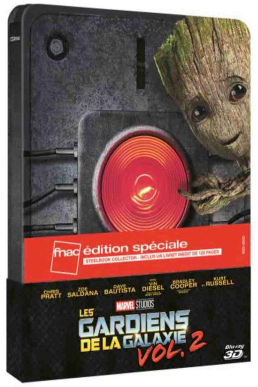 Les gardiens de la galaxie : Vol.2 - steelbook - 3d 8717418506919