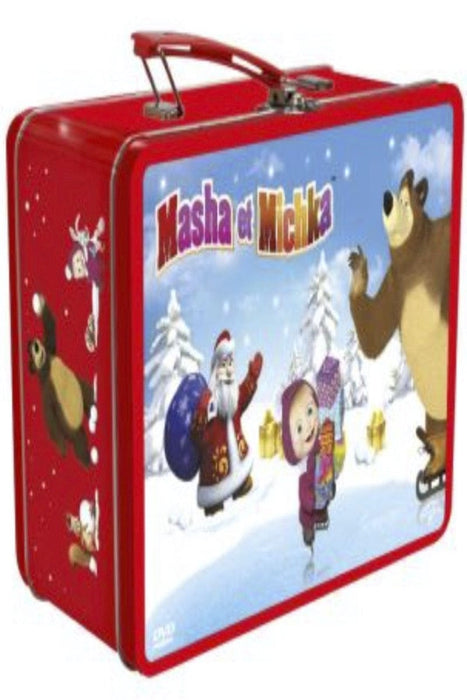 Masha et Michka valisette métal - coffret - dvd 5053083121433