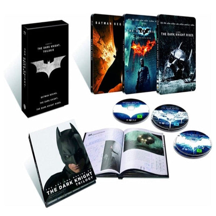 The Dark Knight Trilogy - coffret steelbook - Blu-ray 5051890128034