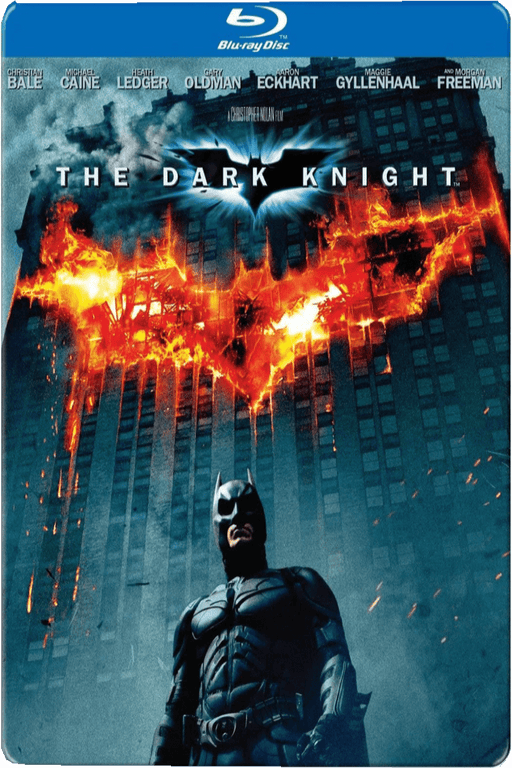 The Dark night - Steelbook import avec VF - Blu-ray 883929167296