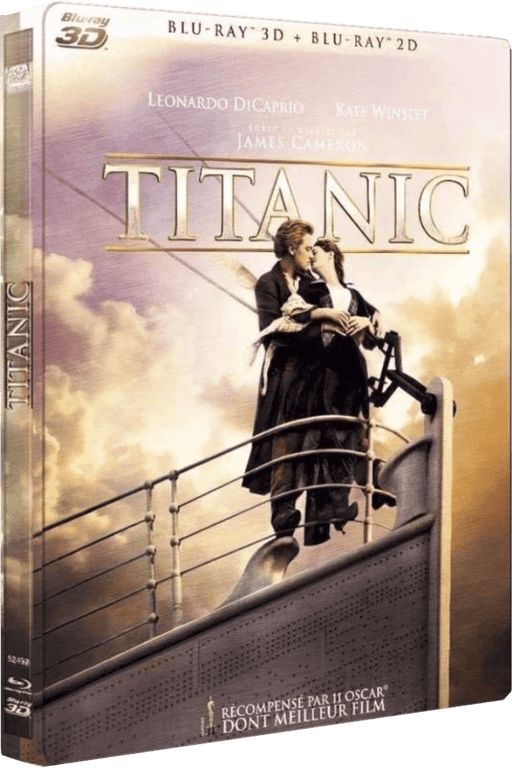 Titanic - edition collector steelbook - Blu-ray 3d + 2d 3344428051310
