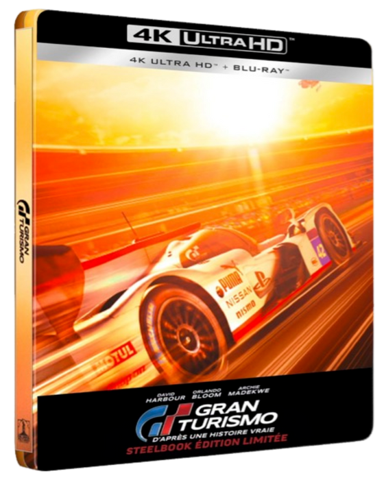 Gran Turismo - Steelbook - Blu-ray + 4K UHD