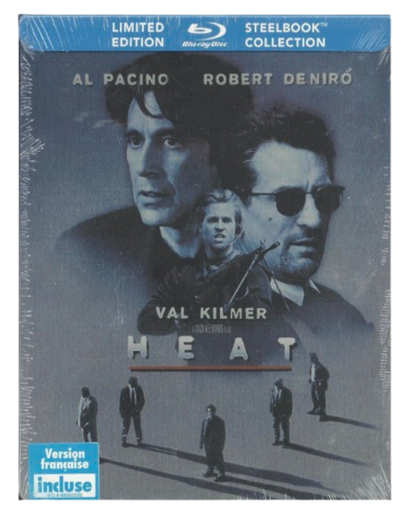Heat (1995) Steelbook Blu-ray - Al Pacino, De Niro | DVDCulte Édition ...