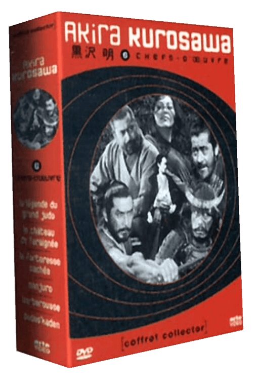 Akira Kurosawa : 6 Chefs d'œuvre - Coffret - DVD 3453270006574