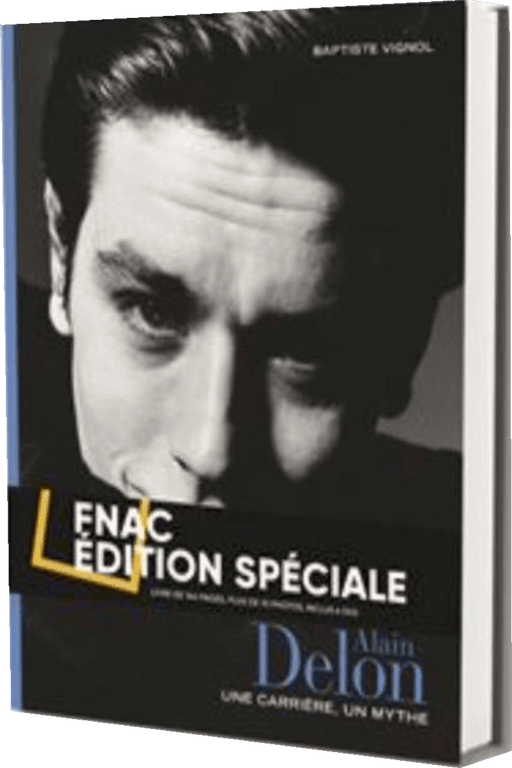 Alain Delon, une carrière, un mythe - coffret livre - DVD 9782377970513