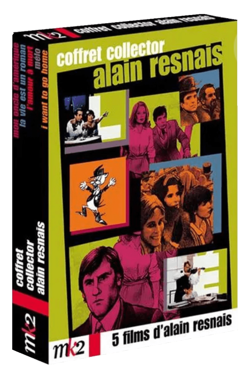 Alain Resnais : 5 films - coffret dvd | Envoi en 24h — dvdculte