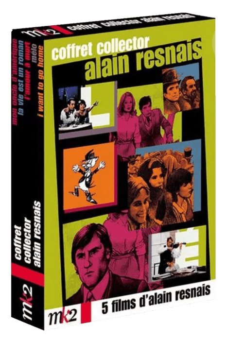 Alain Resnais : Mon oncle d'Amérique + La vie est un roman + L'amour à mort + Mélo + I Want to Go Home - Coffret - DVD 3700224300876