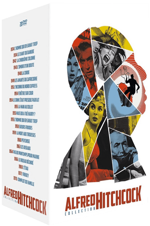 Alfred Hitchcock : 20 films coffret dvd