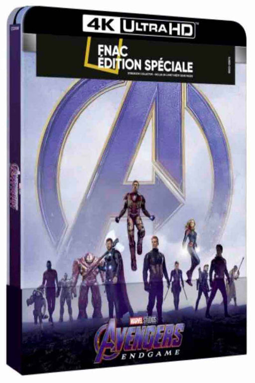 Avengers : endgame - steelbook 4k 8717418553111