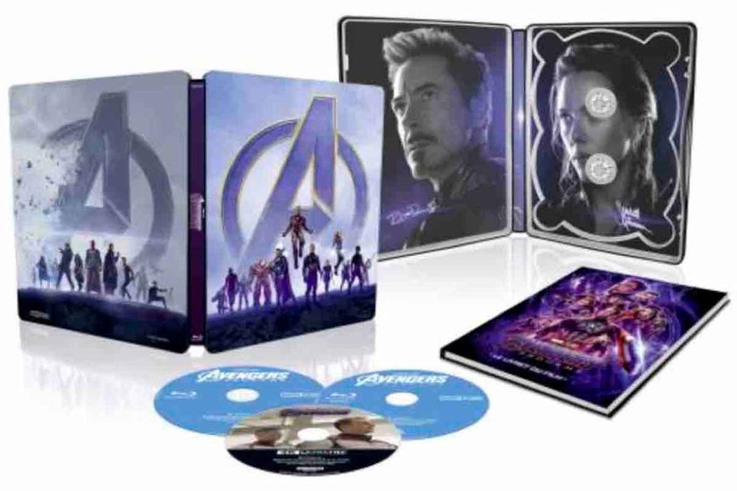 Avengers : endgame - steelbook 4k 8717418553111