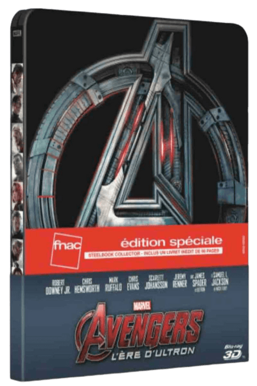 Avengers : l'ère d'Ultron - Steelbook - 3D 8717418468460