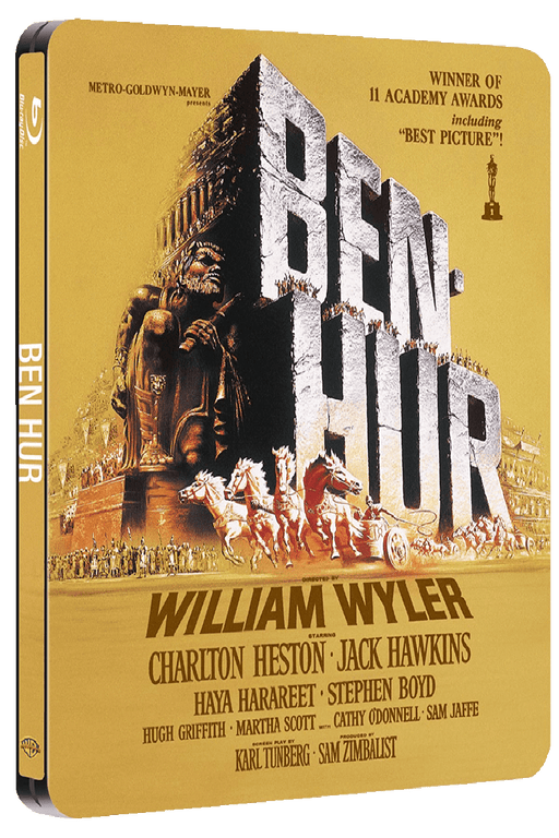 Ben Hur - Steelbook import + VF - Blu-ray 5051892123884
