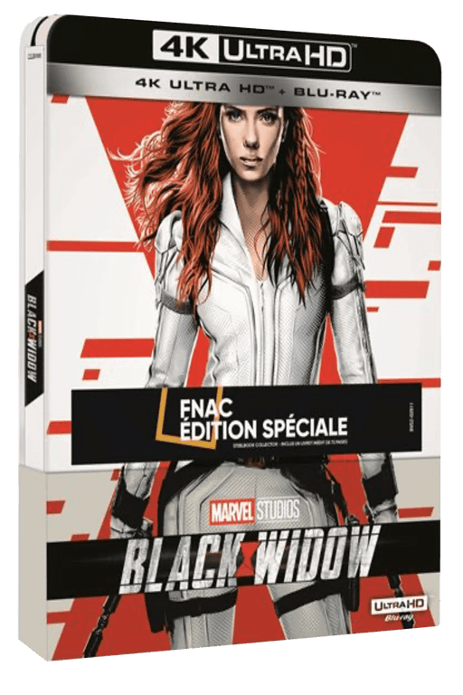 Black Widow - Steelbook - 4k uhd + blu-ray 8717418599348
