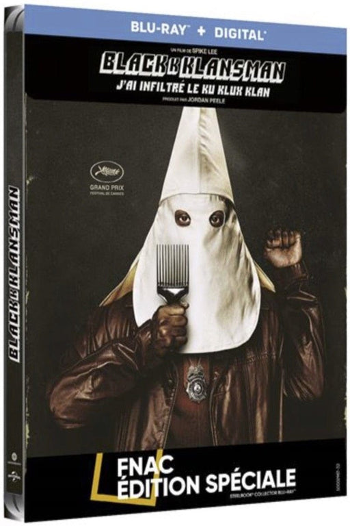 BlacKkKlansman : J'ai infiltré le Ku Klux Klan - steelbook - blu-ray 5053083180645