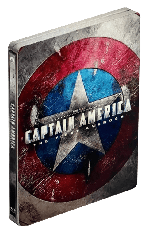Captain America - Steelbook import avec VF - combo Blu-ray 5050582875263