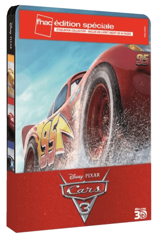 Cars 3 - SteelBook - Blu-ray 3D 8717418517014