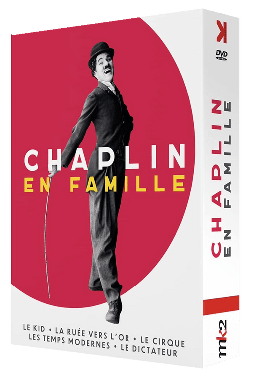 Chaplin en Famille : 5 films - Coffret - dvd 3545020073414