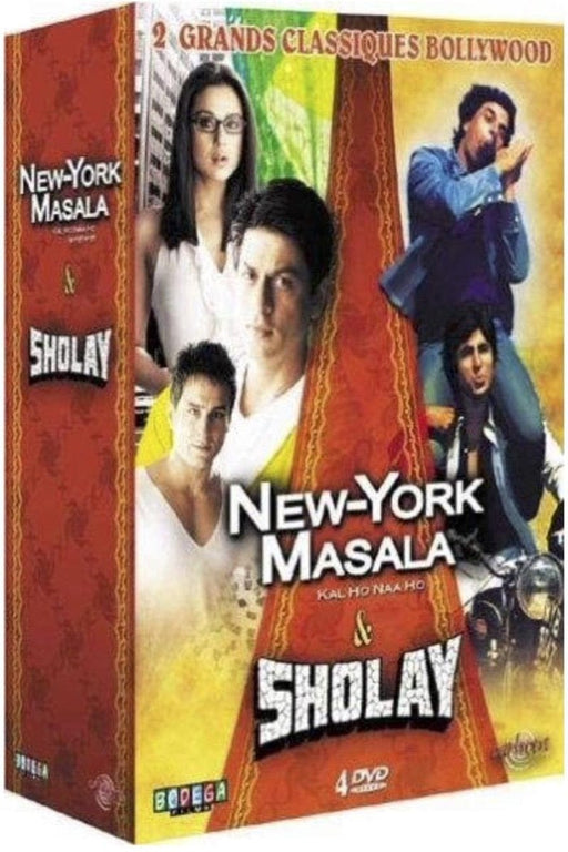 Coffret Bollywood 3 - New-York Masala + Sholay - coffret - dvd 3333290004685