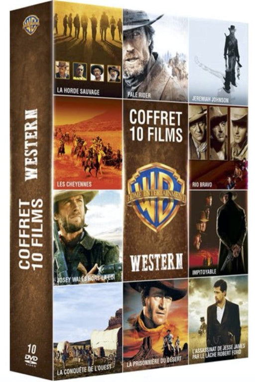 Collection de 10 films de Western Warner - coffret - dvd 5051889635925