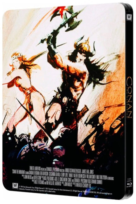 Conan The Barbarian - Steelbook import VO - Blu-ray 5039036063142