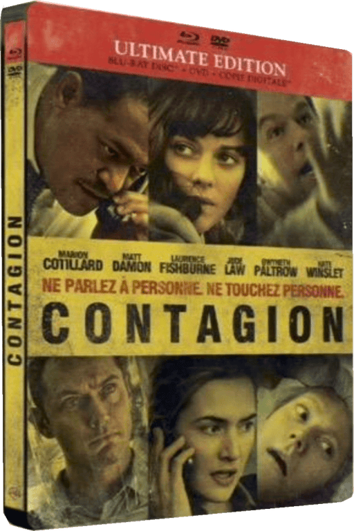 Contagion - Ultimate Edition - steelbook - blu-ray 5051889243694