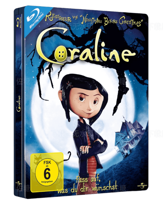 Coraline - Steelbook import + vf - Blu-ray 5050582878455