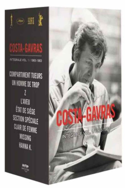 Costa Gavras : - intégrale vol. 1 - coffret - DVD 3453277302105