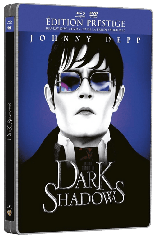 Dark Shadows - steelbook - combo blu-ray + dvd 5051889262800