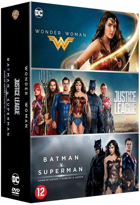 DC Universe - coffret 3 films - dvd 5051889635598
