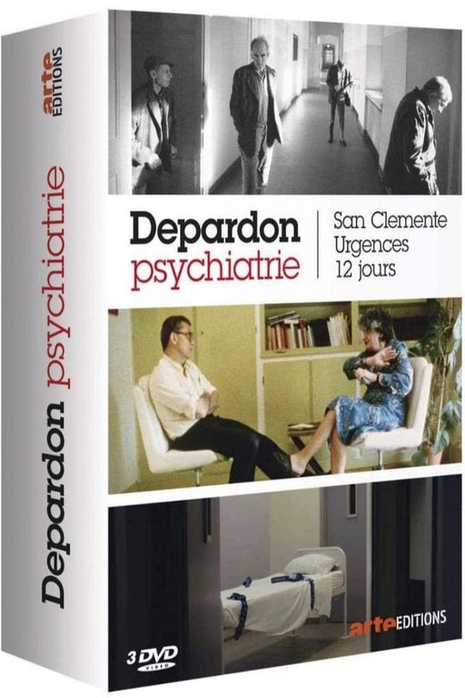 Depardon psychiatrie : San Clemente + Urgences + 12 jours - coffret - dvd 3453277310155