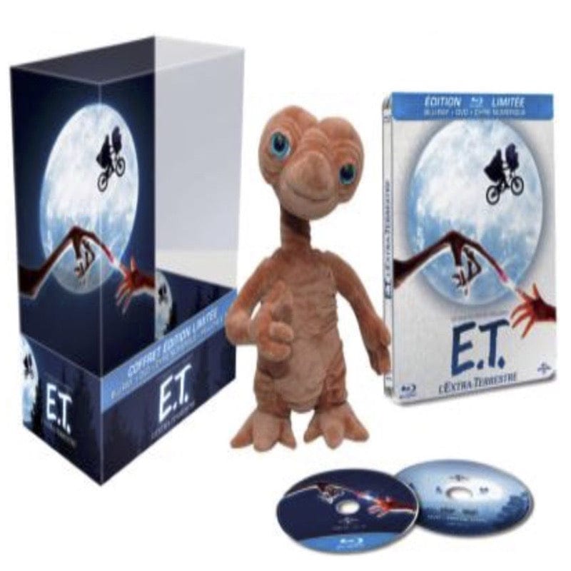 E.T. l'Extra-Terrestre blu-ray peluche