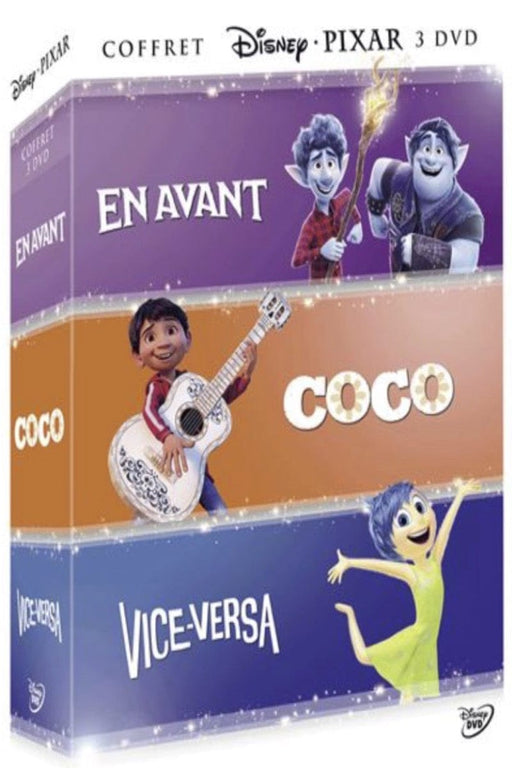 En avant + Coco + Vice-versa - Coffret 3 films - dvd 8717418572785