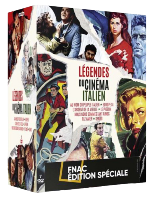 Les légendes du cinéma italien 7 Films - coffret - dvd