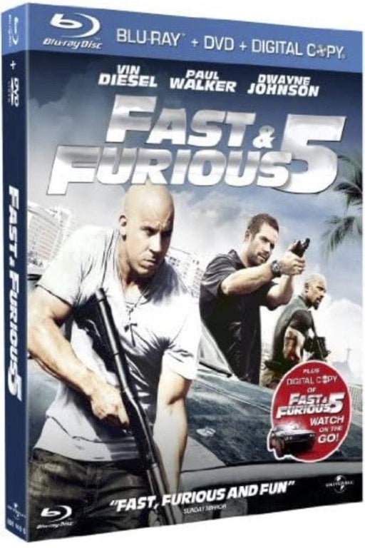 Fast and Furious 5 - steelbook - blu-ray 5050582847109