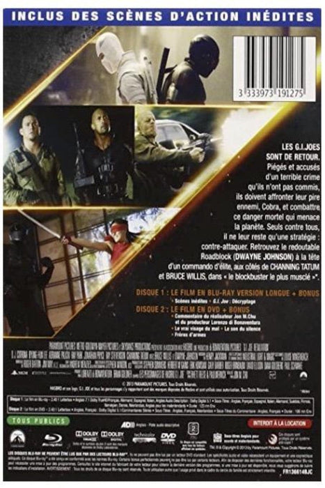 G.I. Joe 2 : Conspiration - steelbook - blu-ray 3333973191275