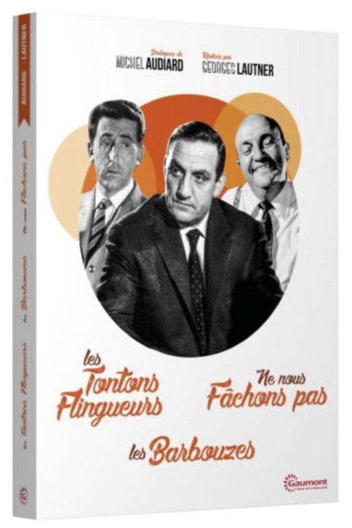 Georges Lautner / Michel Audiard : Les tontons flingueurs + Les barbouzes + Ne nous fâchons pas - coffret  - dvd 3607483230503