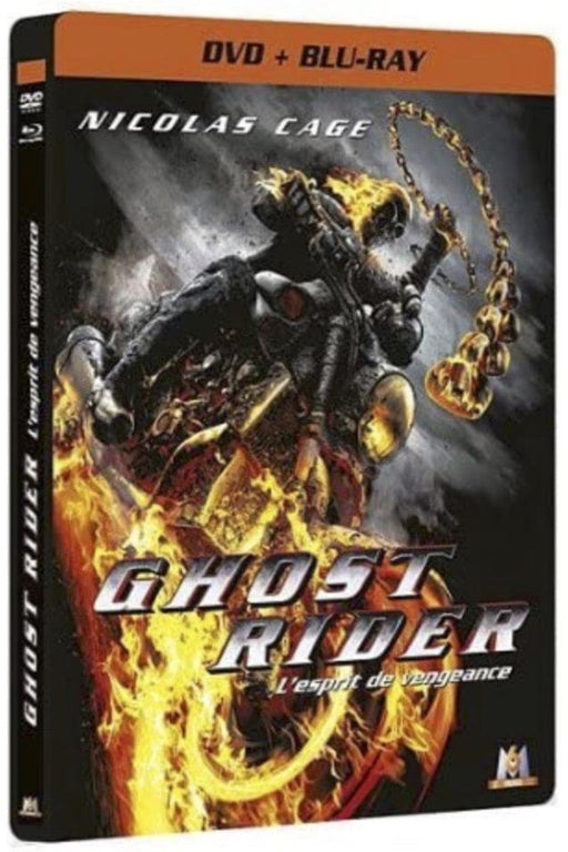 Ghost Rider 2 : l'esprit de Vengeance - steelbook - combo blu-ray dvd 3475001033802