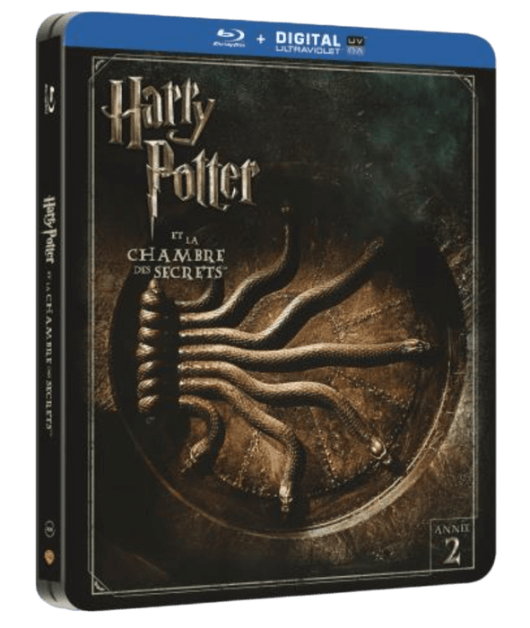 Harry Potter et la Chambre des Secrets - SteelBook - Blu-ray 5051889578604