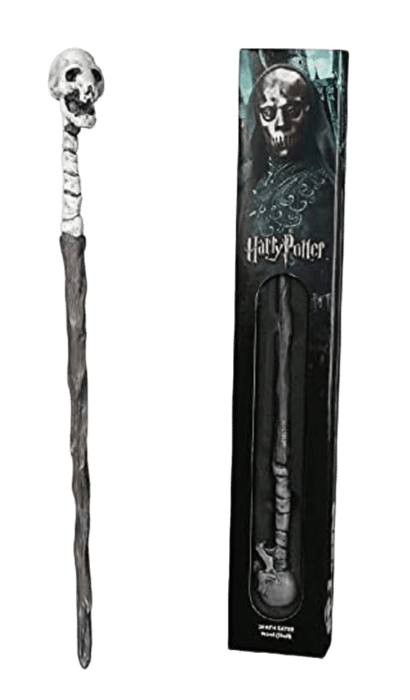 Harry Potter : Réplique Baguette Death Eater Skull 38 cm
