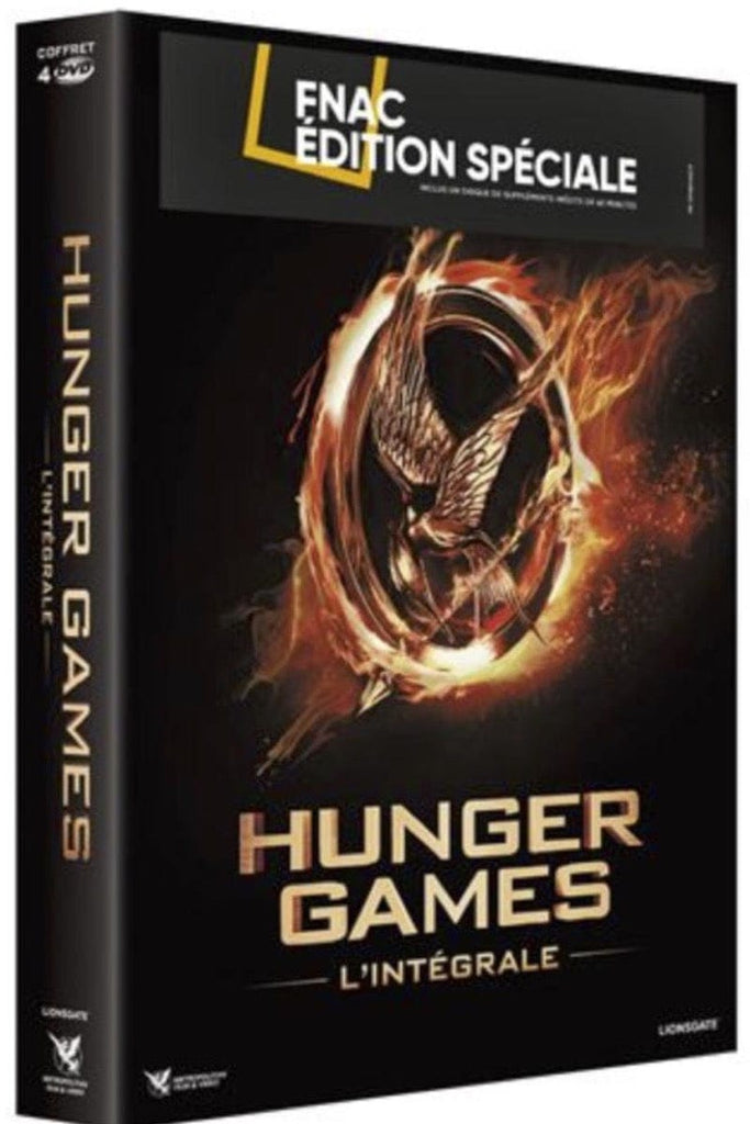 Hunger Games L'intégrale coffret dvd  neuf envoi 24h ou coursier — dvdculte